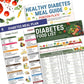 🔥Het försäljning 49 % RABATT🎁Lista över livsmedel för diabetiker och måltidsplanerare