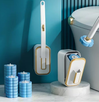 🔥Big Sales 49% OFF🔥Wall-Mounted Toilet Brush Set 🚽✨