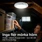 ✨49% RABATT Stilren smartlampa för moderna hem 🏡 Automatisk LED-belysning med rörelsesensor & röststyrning 💡 Nu till halva priset