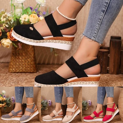👠Ortopediska sandaler med sluttande klack i stor storlek