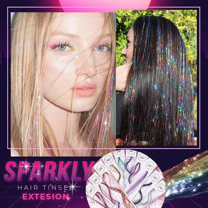 🏆 Preço especial apenas hoje: € 14.99! 🎁 Kit com 14 acessórios de cabelo em cetim com glitter ✨