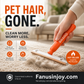 ❄️Summerfresh 50% OFF!🐶Pet Hair Remover for Carpet and Upholstery – Reusable Hair Remover with Metal Edge and Ergonomic Grip
