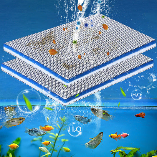 🐠Halva priset under en begränsad tid-Professionellt 8D filterskum med hög densitet för akvarier.