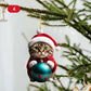 🐱Hängande Kattprydnad för Julgran🎄✨