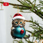 🐱Hängande Kattprydnad för Julgran🎄✨