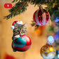 🐱Hängande Kattprydnad för Julgran🎄✨