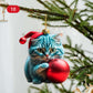🐱Hängande Kattprydnad för Julgran🎄✨
