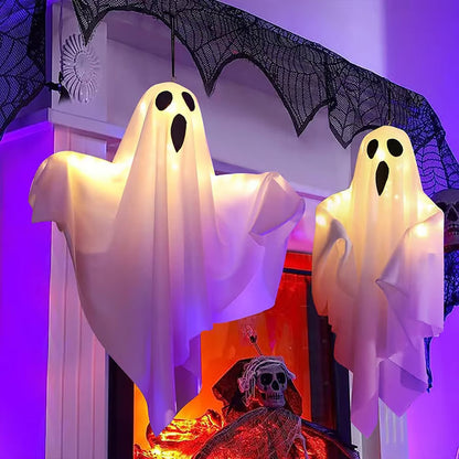 👻Glödande Gjenferd ljuskrona för Halloween-festdekoration✨