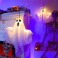 👻Glödande Gjenferd ljuskrona för Halloween-festdekoration✨