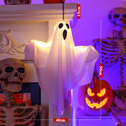 👻Glödande Gjenferd ljuskrona för Halloween-festdekoration✨