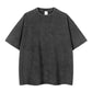 👚👕Unisex/lös retro enfärgad kortärmad topp
