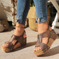 🔥2026 Ny 50% rabatt Hot Sale🔥Trendiga Wedge-sandaler med öppen tå för kvinnor