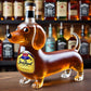 🔥Sista dagen 49% rabatt🐶 Kreativ hundformad whiskyflaska