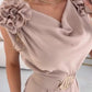 🔥🎁Nyhet 49% RABATT🔥💖Ärmlös jumpsuit med blomstersmyckning för kvinnor🌸