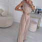🔥🎁Nyhet 49% RABATT🔥💖Ärmlös jumpsuit med blomstersmyckning för kvinnor🌸