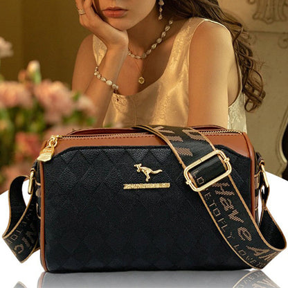 💕Crossbody-väska med diamantmönster och stor kapacitet i tre lager🔥