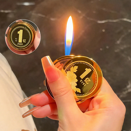 🔥Kreativ rund uppblåsbar roterande tändare