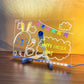 🎁 Den perfekta presenten till dem – whiteboard-anslagstavla med LED-utskrift: 7 färger, mjuk belysning och justerbart stativ! ✨