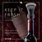 🍷 50 % RABATT NU! 🧪 2-i-1 vinkonserverare – vakuumpump och förseglare, bevarar färskhet och arom ✨
