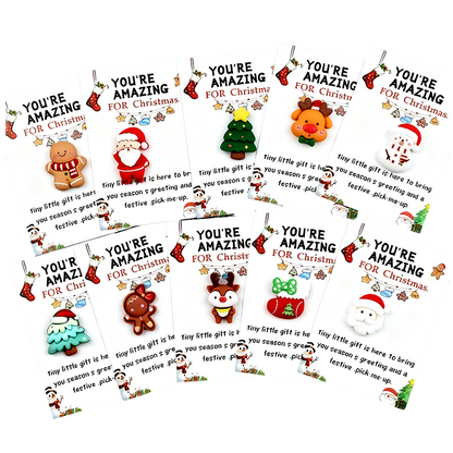 🎄Tidiga julrean – 49% rabatt🔥🎁10-pack små julkramar i fickformat