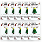 🎄Tidiga julrean – 49% rabatt🔥🎁10-pack små julkramar i fickformat