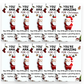 🎄Tidiga julrean – 49% rabatt🔥🎁10-pack små julkramar i fickformat