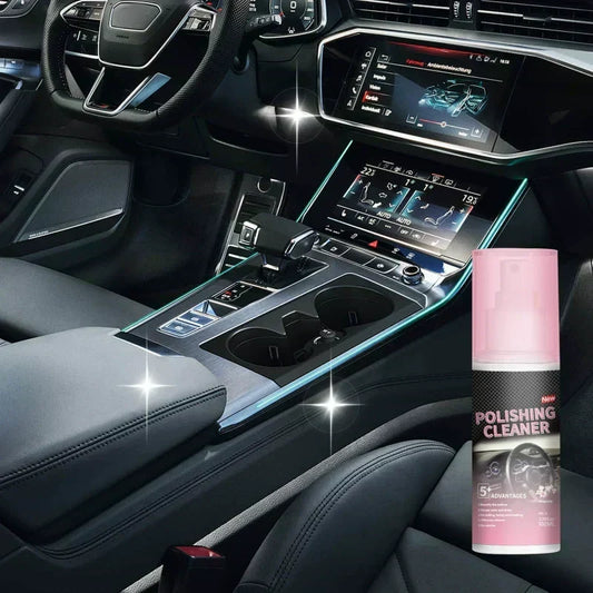Limpador e Abrilhantador para Interior de Carro