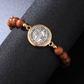 💥Unisex Adjustable Wooden Beads St Benedict Bracelet