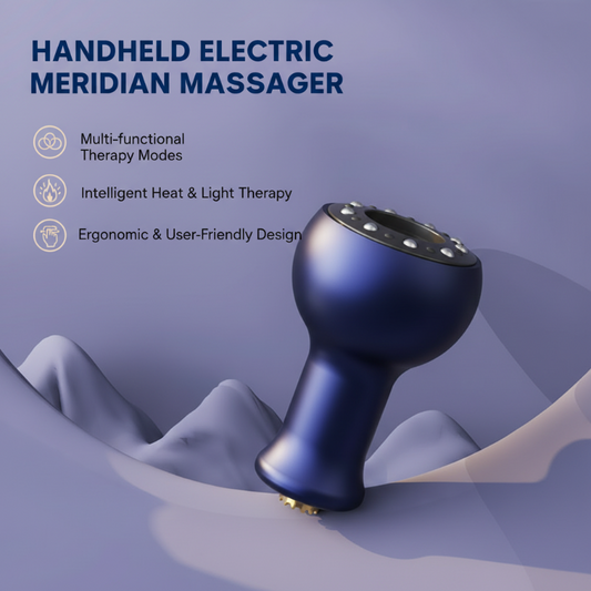 ⏰49% RABATT!🔥 Handhållen elektrisk meridianmassageapparat