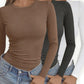 🎁2026 Nyheter49 % RABATT💥Slim Fit Crop Top Set för damer