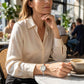 🧭Chic armbandsklocka med öppen manschett med fyrkantig urtavla