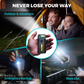 💎 50 % rabatt! 💎 180° roterbar LED-arbetslampa – Dubbla strålkastare, magnetisk bas och USB-C-laddningsport