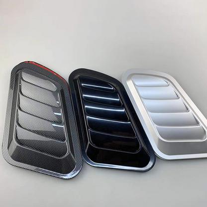 🚗 50% RABATT NU! 💨 Universal Bil Motorhuv Ventilationsdekoration – ABS Material, Enkel Klisterinstallation & Sportig Look För Individuell Styling 🔧