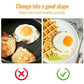 🔥Bra erbjudanden – Äggstekningsform🍳 Perfekt runda ägg varje gång – äggstekningsformen är suverän🥞