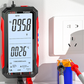 ⏰Få 49 % rabatt nu! ⏰USB-laddningsbar digital multimeter – True RMS, automatiskt områdesvärde, bakgrundsbelyst LCD-display, KAT III 1000V 🛡️