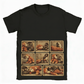 ”Punch” –  T-shirt med apamönster