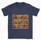”Punch” –  T-shirt med apamönster