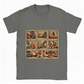 ”Punch” –  T-shirt med apamönster