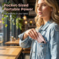 💥Powerbank med sportbilsdesign och dubbla kablar