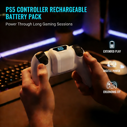 🔥49% RABATT!🔥 Laddningsbart batteripaket till PS5-kontroll