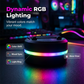 ⏳Tidsbegränsad 49% rabatt!! ❤️Bärbar Bluetooth-högtalare med RGB-belysning och telefonstativ