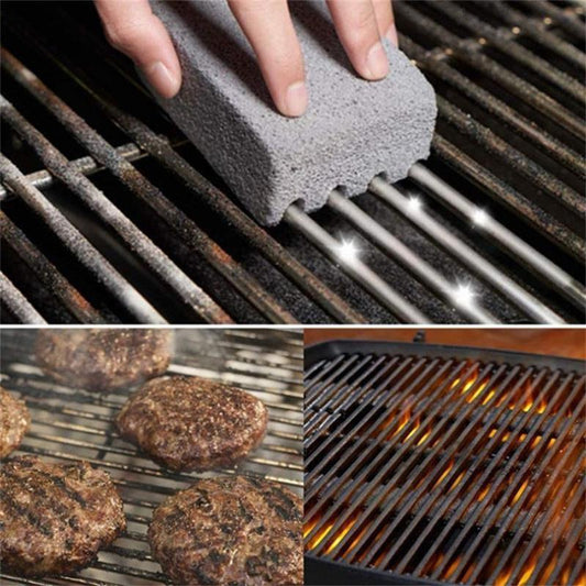 🔥Oferta Imperdível 2026🔥 Bloco de Pedra-Pomes Natural para Limpeza de Grelhas e Chapas – Tamanho Pequeno
