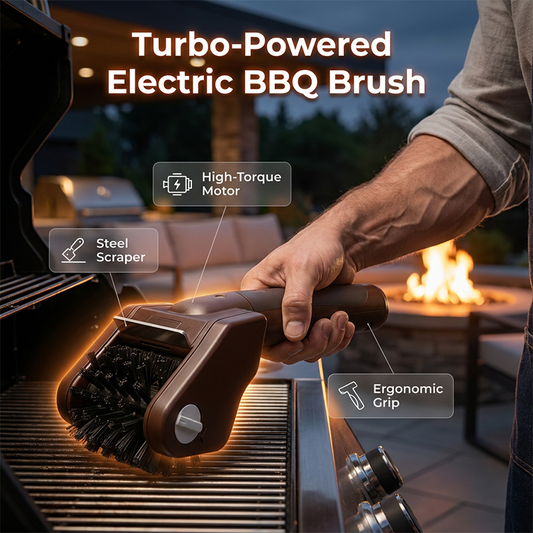 Rengöringsborste för elektrisk grill
