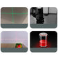 🥳 EM DESTAQUE 2026 🥳💞 MAIS DE 50 000 UNIDADES VENDIDAS! 🔨🌟 Nível de infravermelhos a 90° – Laser brilhante, precisão em ângulo reto. Perfeito para azulejos, estruturas de madeira e fixação de obras de arte. Melhore os seus projetos de bricolage! 🖼️✨