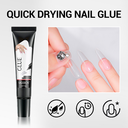 💅🔥 49% RABATT! Superstarkt Nagellim för Press-On Naglar