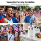 3-kleurige flagge-gesichtsferve-stok foar it WK