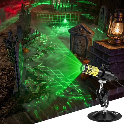 🎁Oferta Imperdível: 49% de Desconto🔥Luz de Laser para Casa Assombrada de Halloween