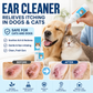 🐶Desconto de 50 % no último dia🐱 Produto para limpeza das orelhas, alivia a comichão em cães e gatos