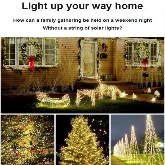 🔥 ÚLTIMO DIA! 50% OFF🔥✨ Luzes solares decorativas de cordão💡