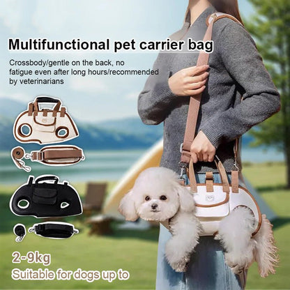 🐱🐕Sling e Mochila Portátil Transpirável para Animais de Estimação